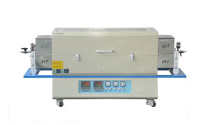 1200度雙溫區管式爐加長版管式爐大管徑管式爐