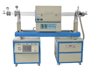 1200度雙溫區可調真空CVD雙管爐