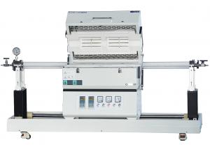 1200度雙溫區滑動管式爐